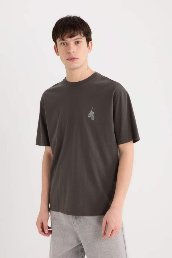 Resim Defacto Erkek  T-shirt D5511AXAR104