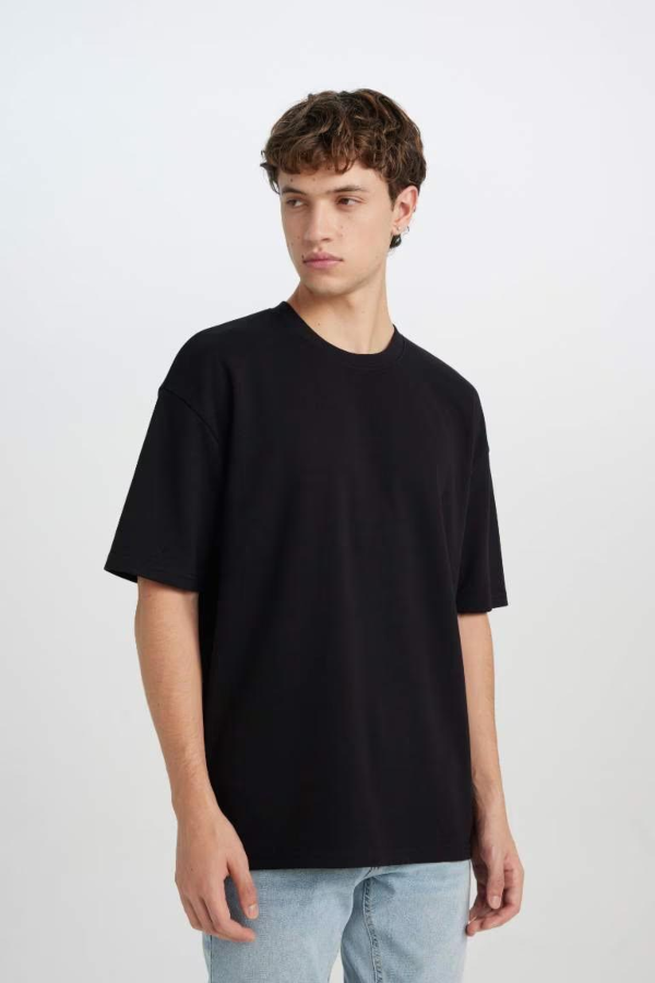 Resim Defacto Erkek  T-shirt X3926AZBK81