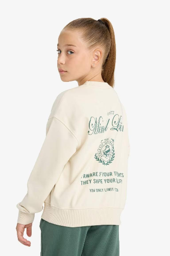 Resim Defacto Kız Çocuk  Sweat E6759A8/ER99
