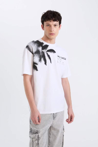 Resim Defacto Erkek  T-shirt D5582AXWT34