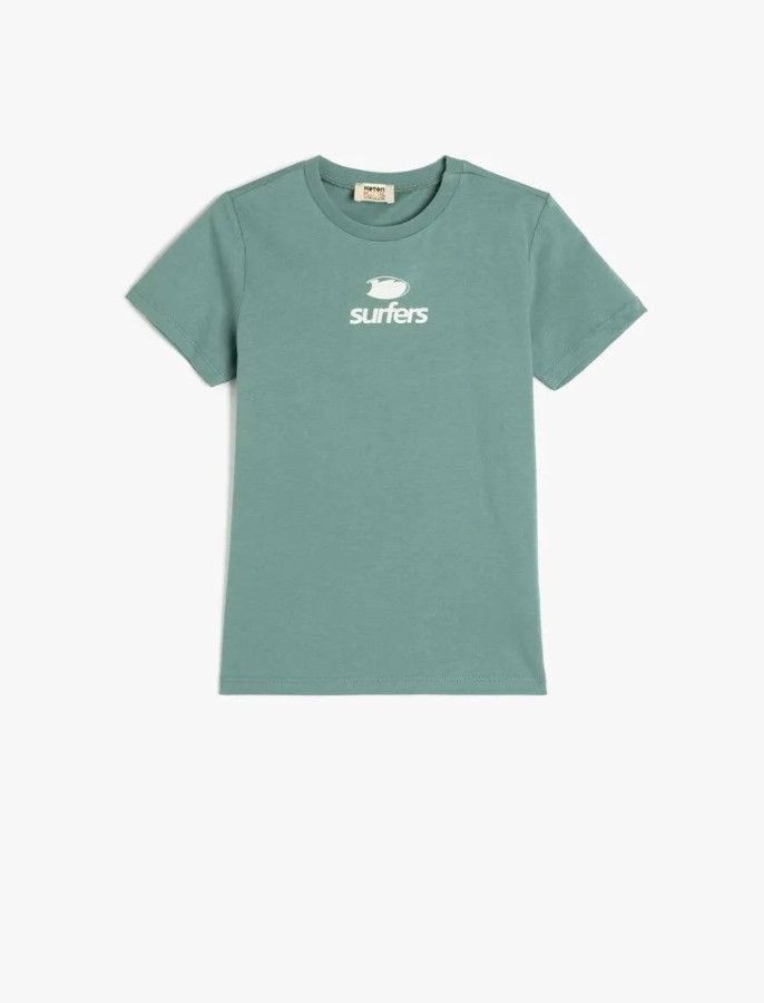 Resim Koton Erkek Çocuk T-shirt 5SKB10326TK