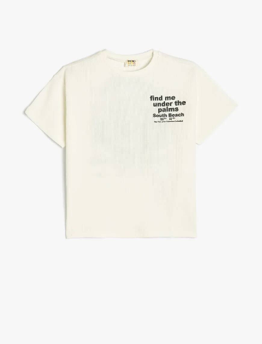 Resim Koton Erkek Çocuk T-shirt 5SKB10175TK