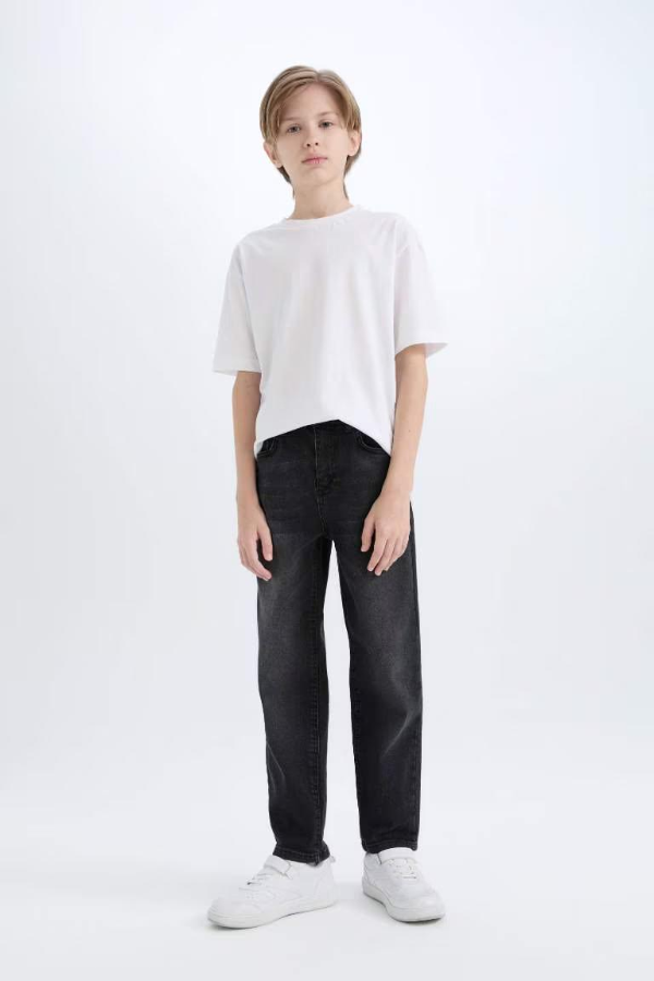 Resim Defacto Erkek Çocuk Jean Pantolon C7230A8/NM40