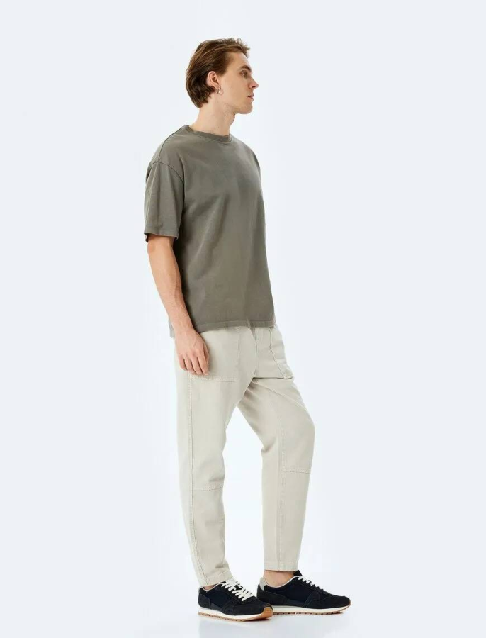 Resim Koton Erkek Kanvas Pantolon 5SAM40006HW