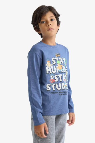 Resim Defacto Erkek Çocuk Uzun Kol T-shirt F5093A8/IN247
