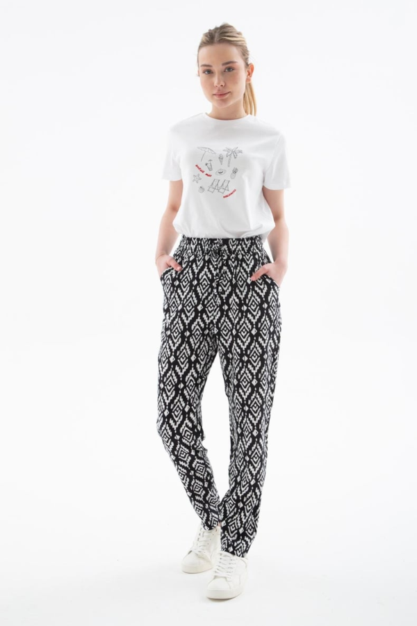 Resim Fashion Friends Kadın Kanvas Pantolon