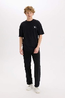 Resim Defacto Kadın Kısa Kol T-shirt K5057AZ/BK81