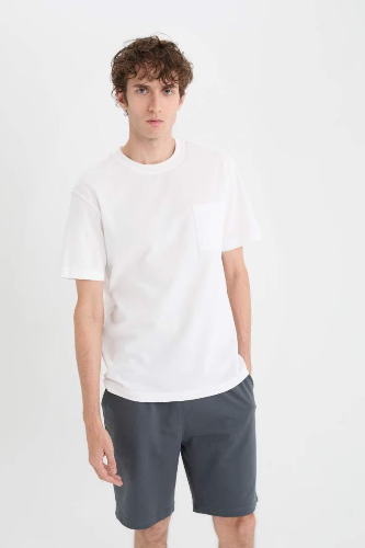 Resim Defacto Erkek  T-shirt D7931AXWT34