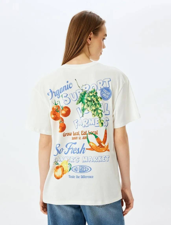 Resim Koton Kadın T-shirt 5SAL10248IK
