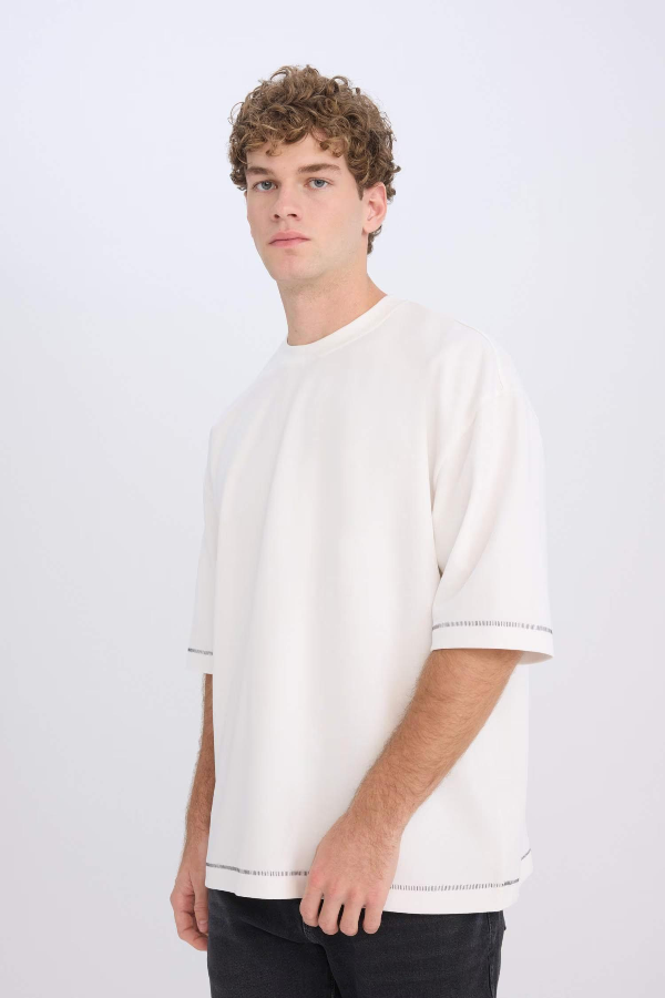 Resim Defacto Erkek  T-shirt C0147AXER137
