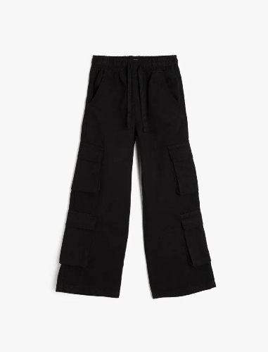 Resim Koton Kız Çocuk Jean Pantolon 5SKG40024AD