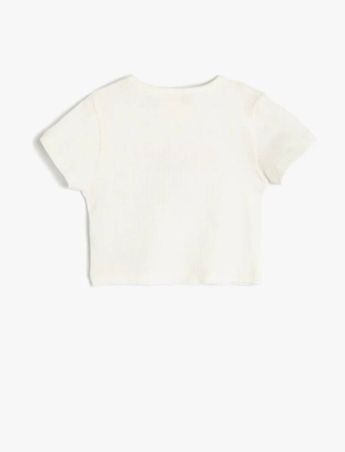 Resim Koton Kız Çocuk T-shirt 5SKG10094AK
