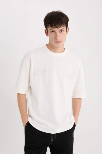 Resim Defacto Erkek  T-shirt D5756AXER137
