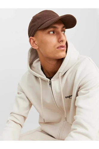 Resim Jack & Jones Jorvesterbro Sweat Zıp Hood Noos Erkek Sweat 12241691