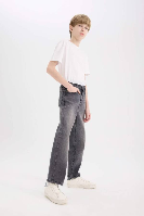 Resim Defacto Erkek Çocuk  Jean Pantolon F2836A8/NM55