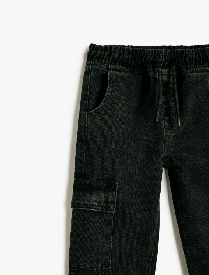 Resim Koton Erkek Çocuk Jean Pantolon 5SKB40026TD