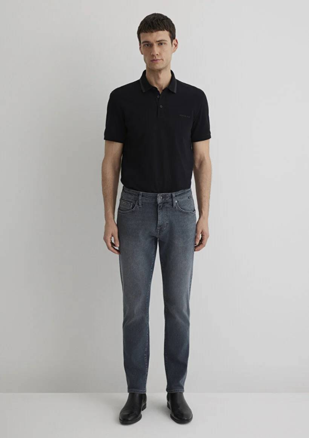Resim Mavi Marcus Erkek Jean Pantolon M0035189345