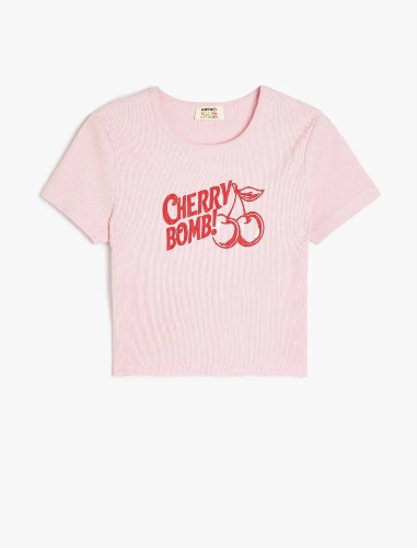 Resim Koton Kız Çocuk T-shirt 5SKG10227AK