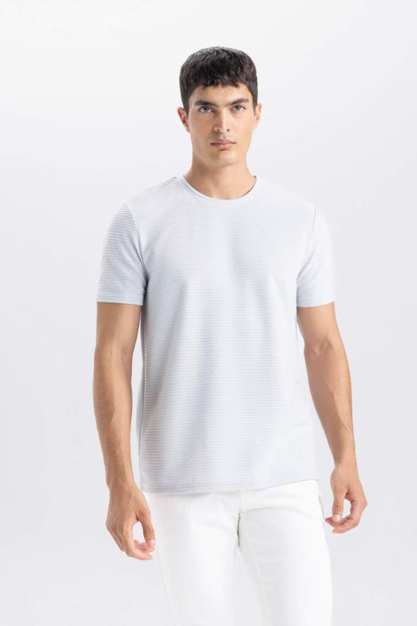 Resim Defacto Erkek  T-shirt M6608AZ/GR91