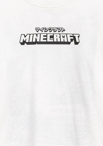 Resim Mavi Minecraft Baskılı Erkek Çocuk T-Shirt M6610378-70057