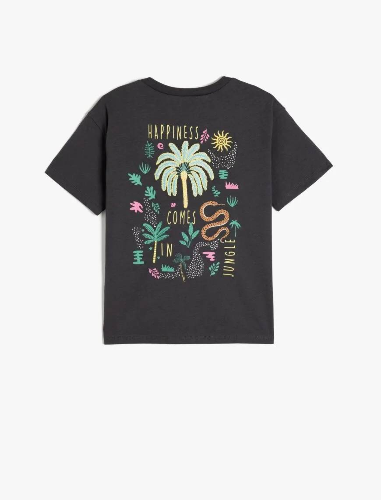 Resim Koton Erkek Çocuk T-shirt 5SKB10043TK