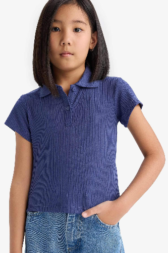 Resim Defacto Kız Çocuk  T-shirt Z7794A6/PR498