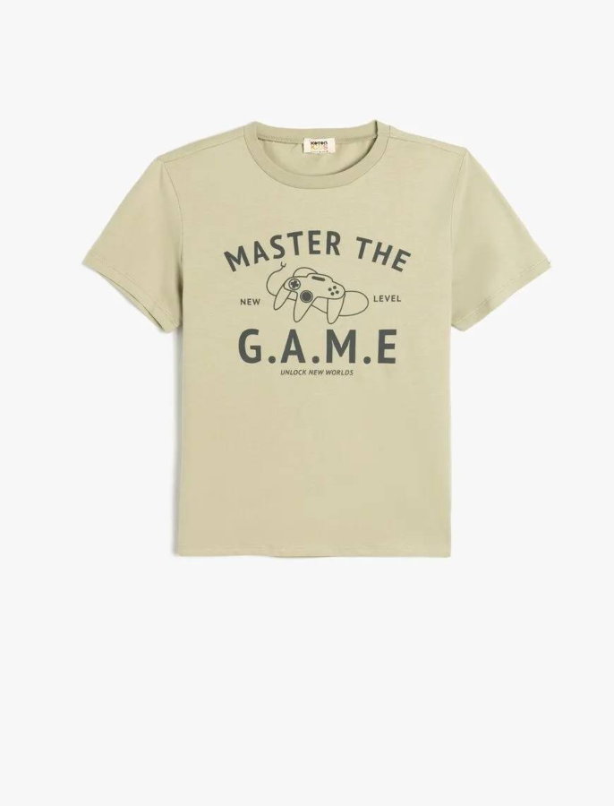 Resim Koton Erkek Çocuk T-shirt 5SKB10349TK