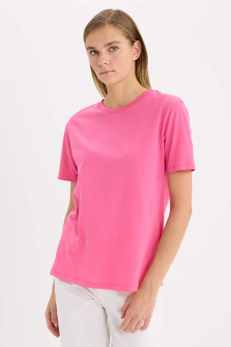 Resim Defacto Kadın Kısa Kol T-shirt W9584AZPN43