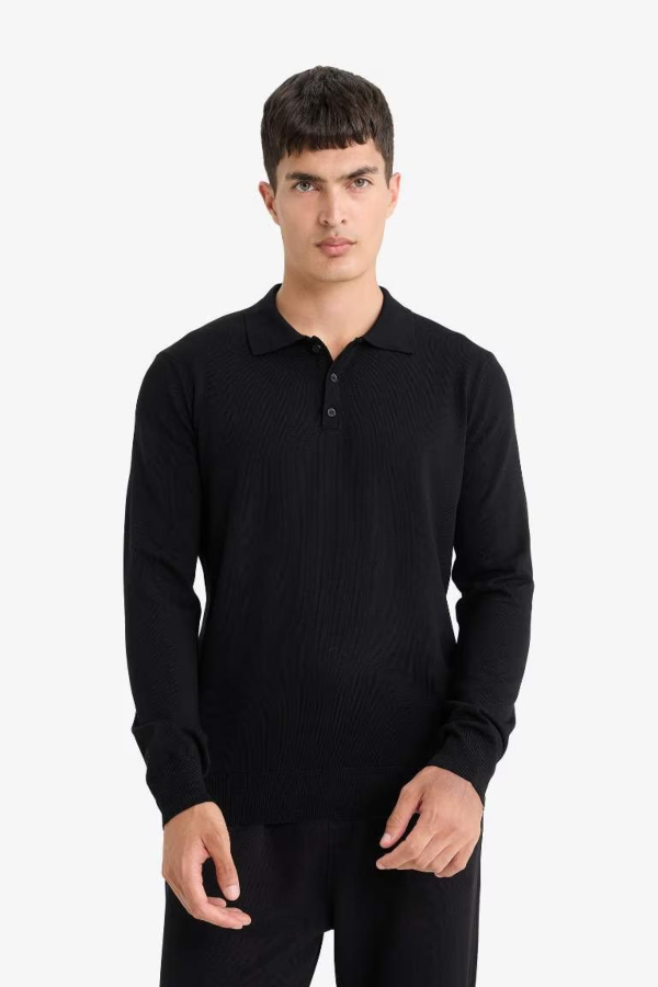 Resim Defacto Erkek  Kazak D0454AX/BK27