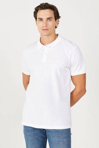 Resim Wrangler Kısa Erkek  Regular Fit Polo T-shirt W2510720104