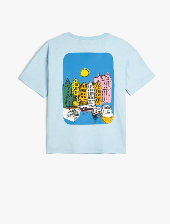 Resim Koton Erkek Çocuk T-shirt 5SKB10120TK