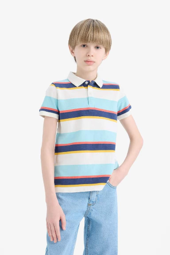 Resim Defacto Erkek Çocuk Kısa Kol T-shirt D7828A8/ER105