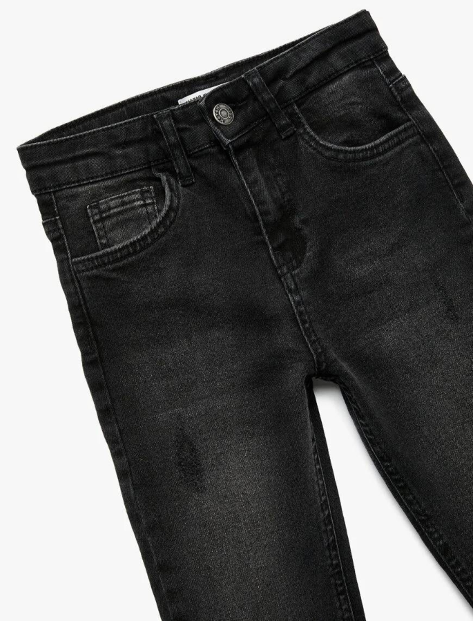 Resim Koton Erkek Çocuk Jean Pantolon 6Wkb40007Td