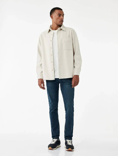 Resim Koton Erkek Jean Pantolon 6Wam40018Nd