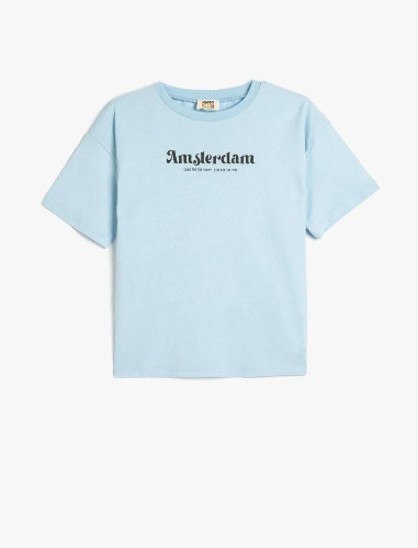 Resim Koton Erkek Çocuk T-shirt 5SKB10120TK