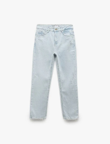 Resim Koton Kadın Jean Pantolon 5SAL40061MD