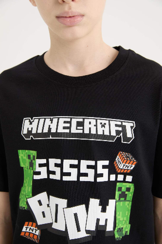 Resim Defacto Erkek Çocuk Kısa Kol T-shirt E3093A8BK81