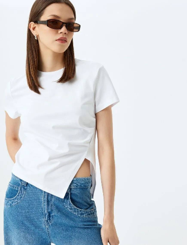 Resim Koton Kadın T-shirt 5SAL10207IK