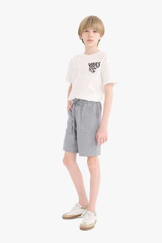 Resim Defacto Erkek Çocuk Kısa Kol T-shirt E6314A8WT32