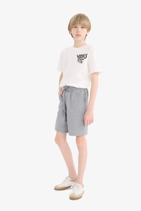 Resim Defacto Erkek Çocuk Kısa Kol T-shirt E6314A8WT32