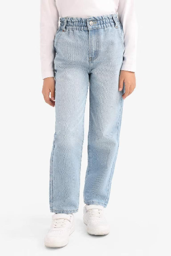 Resim Defacto Kız Çocuk  Jean Pantolon E6181A8/NM39