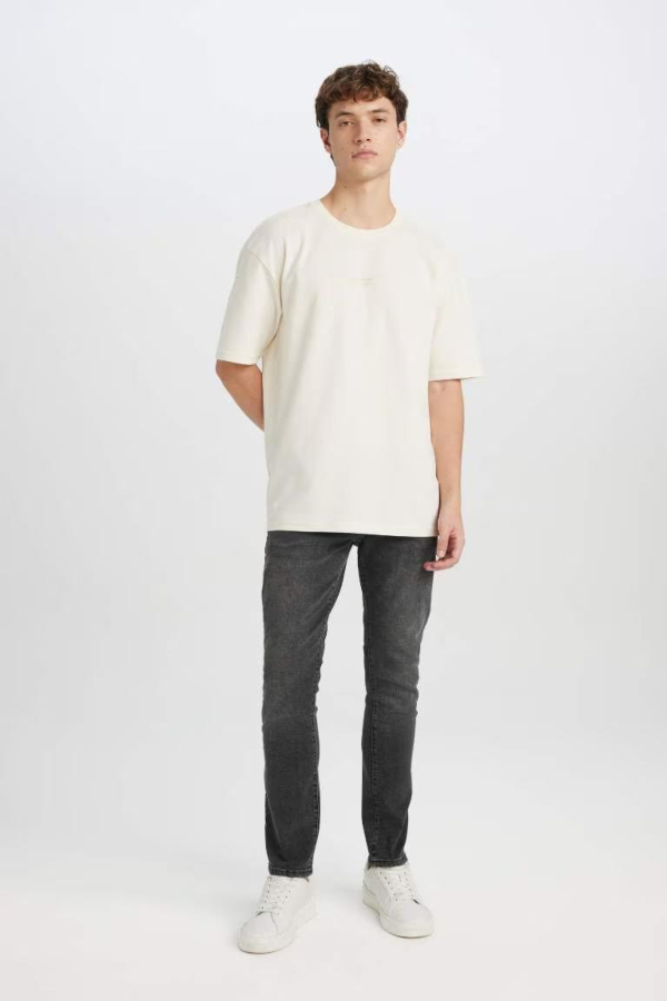 Resim Defacto Erkek  T-shirt D5494AX/ER137