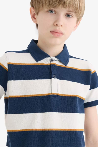 Resim Defacto Erkek Çocuk Kısa Kol T-shirt D7826A8NV147