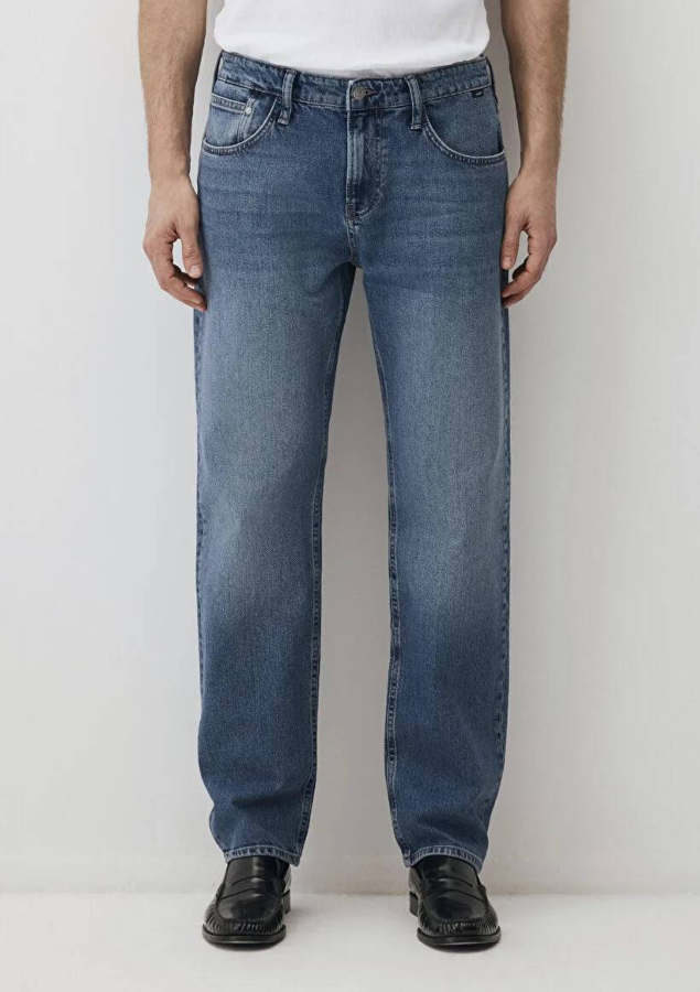Resim Mavi Loose Erkek  Jean Pantolon M0010039-89649