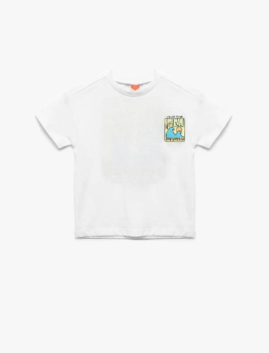 Resim Koton Erkek Bebek T-shirt 5SMB10303TK