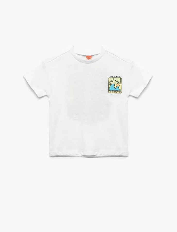 Resim Koton Erkek Bebek T-shirt 5SMB10303TK