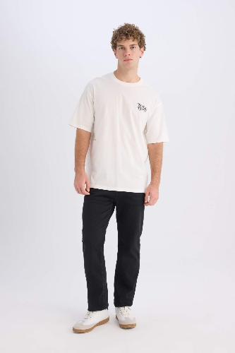 Resim Defacto Erkek  T-shirt D5466AXER105