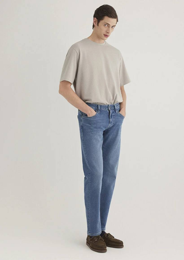 Resim Mavi Hunter Erkek Jean Pantolon M0020287863