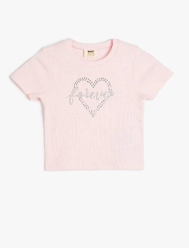Resim Koton Kız Çocuk T-shirt 5SKG10209AK