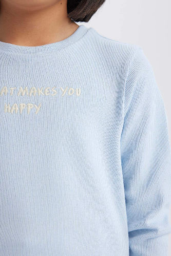 Resim Defacto Kız Çocuk  Sweat D8565A8BE745